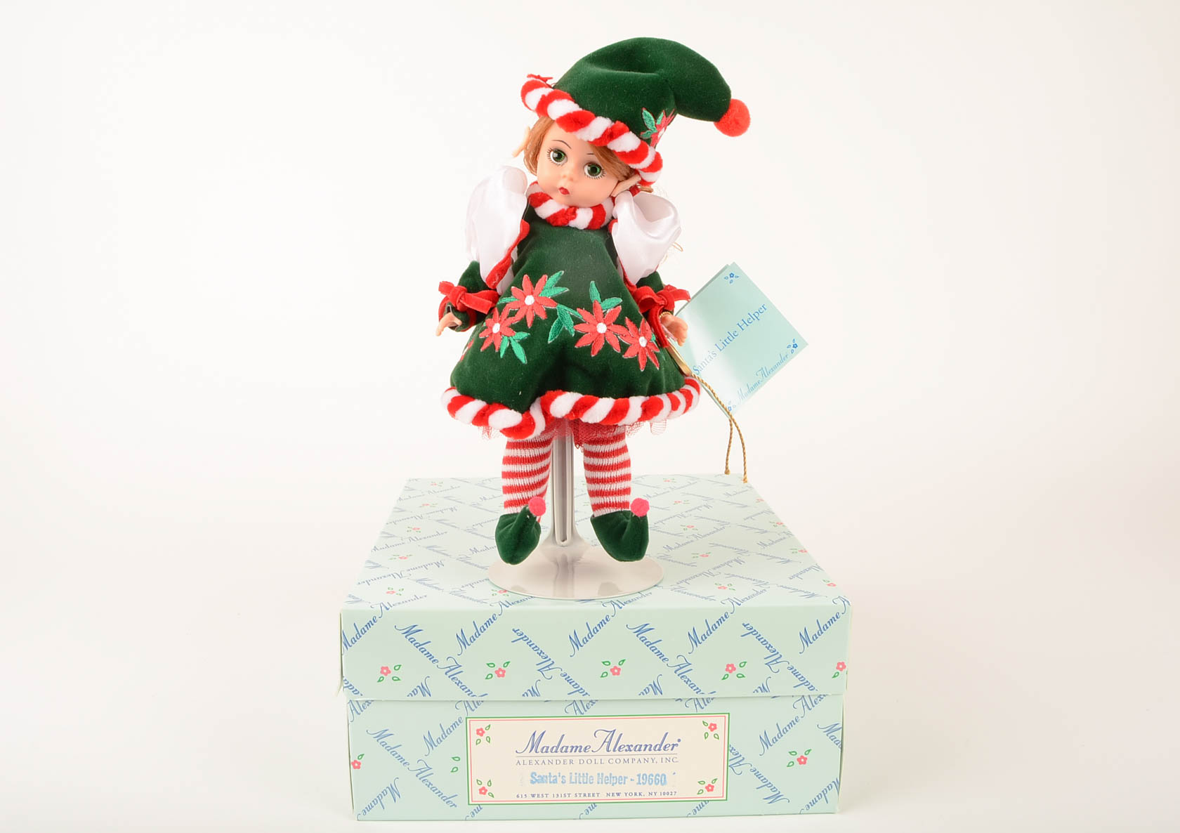 75th Anniversary Madame Alexander Doll "Santa's Little Helper'