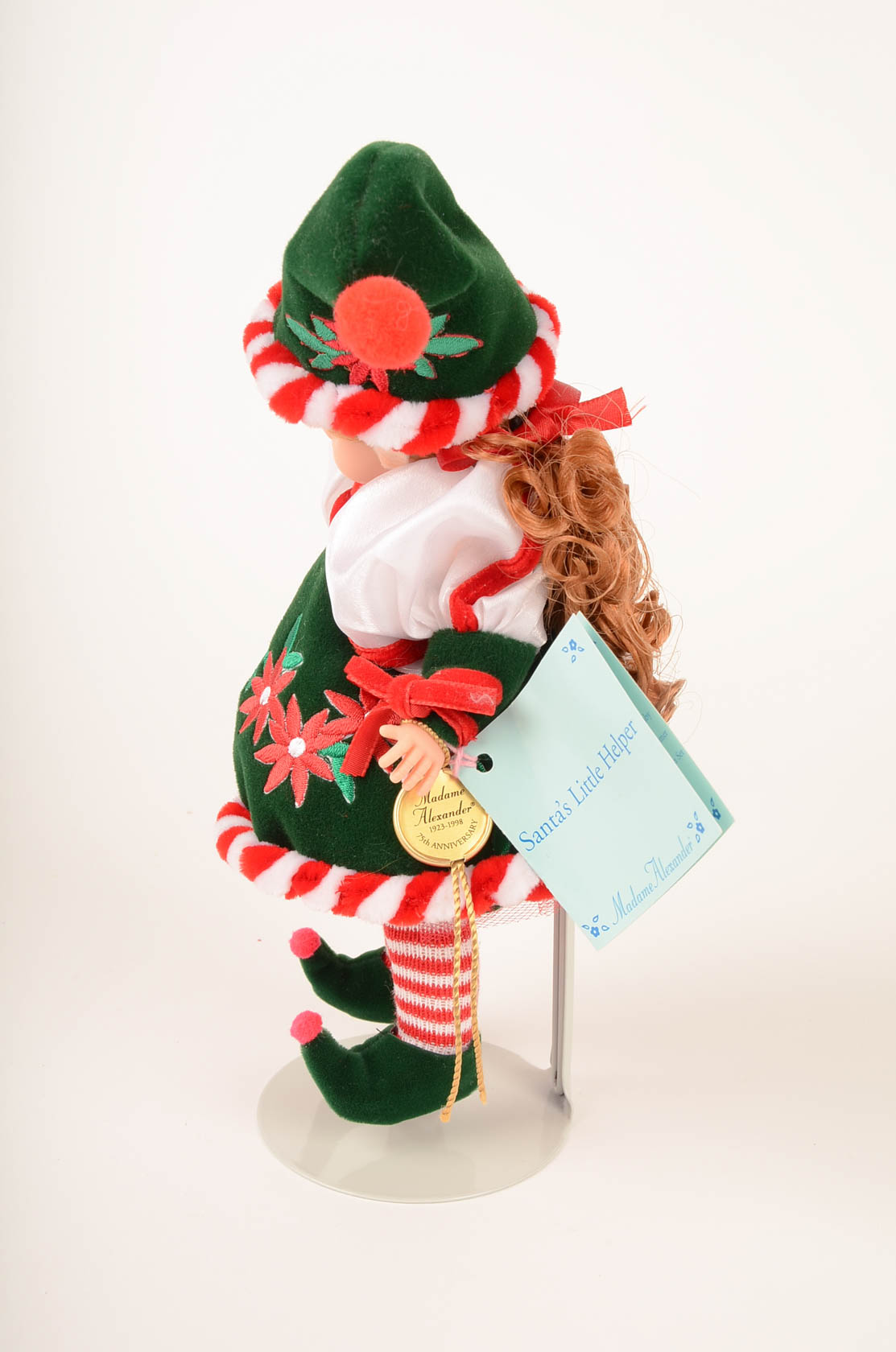 75th Anniversary Madame Alexander Doll "Santa's Little Helper'