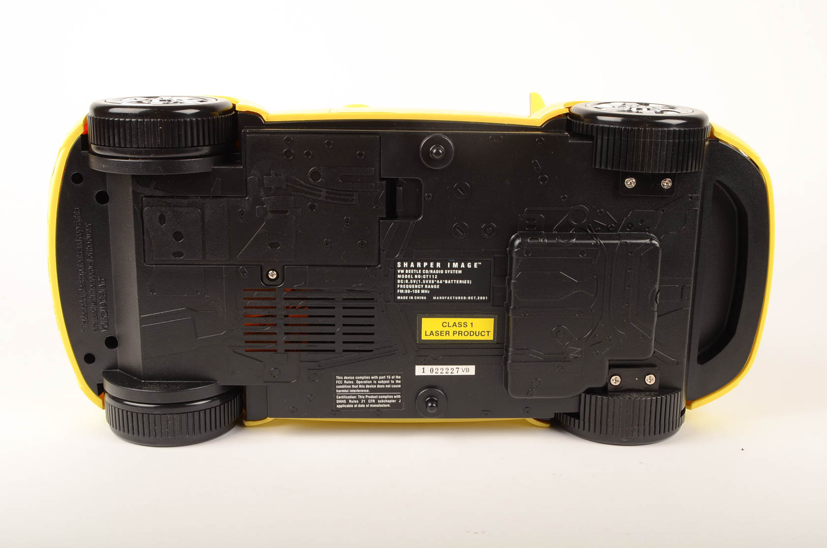 Sharper Image VW Beetle CD Player and Tuner