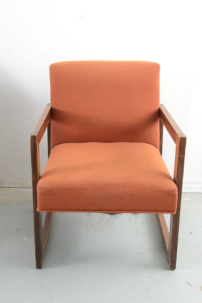 Collection of Orange Colored Chairs