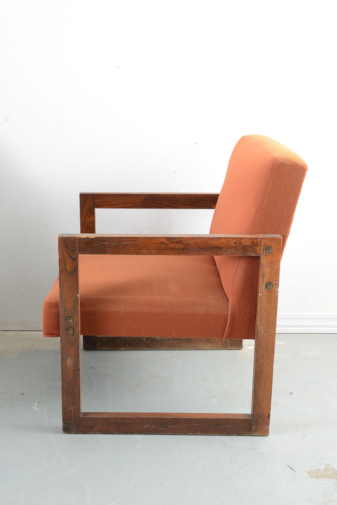 Collection of Orange Colored Chairs