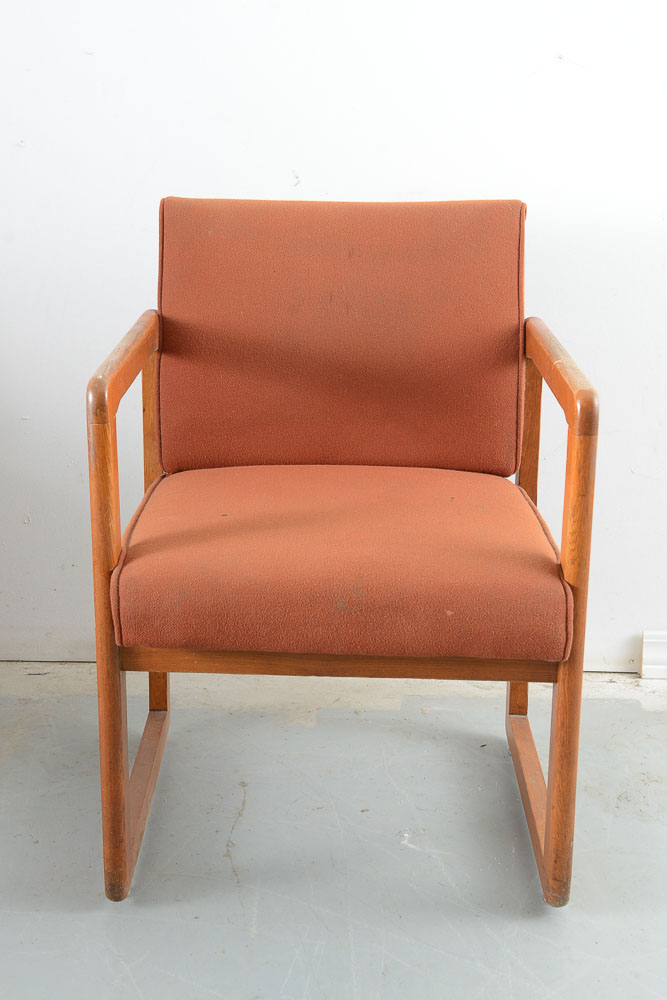 Collection of Orange Colored Chairs