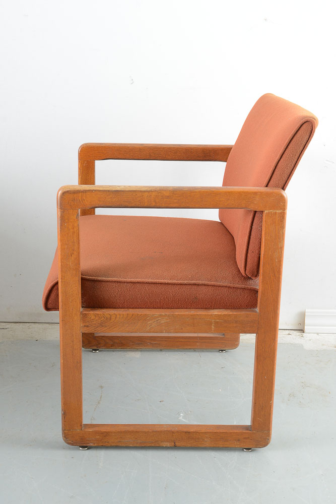 Collection of Orange Colored Chairs