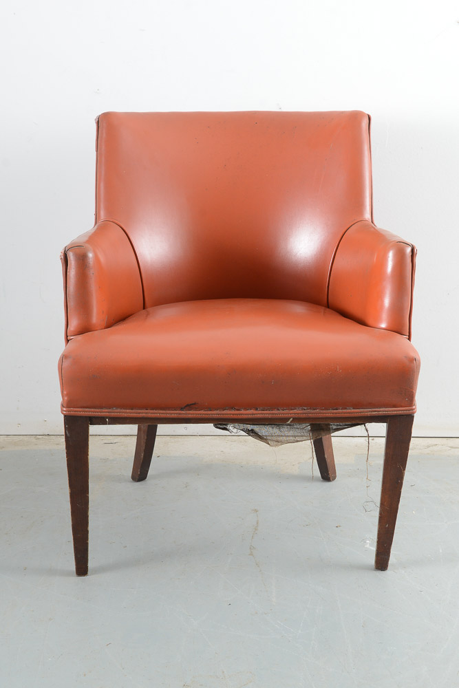 Collection of Orange Colored Chairs