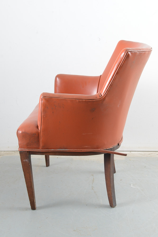 Collection of Orange Colored Chairs