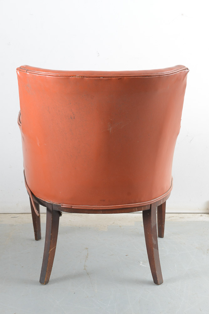 Collection of Orange Colored Chairs