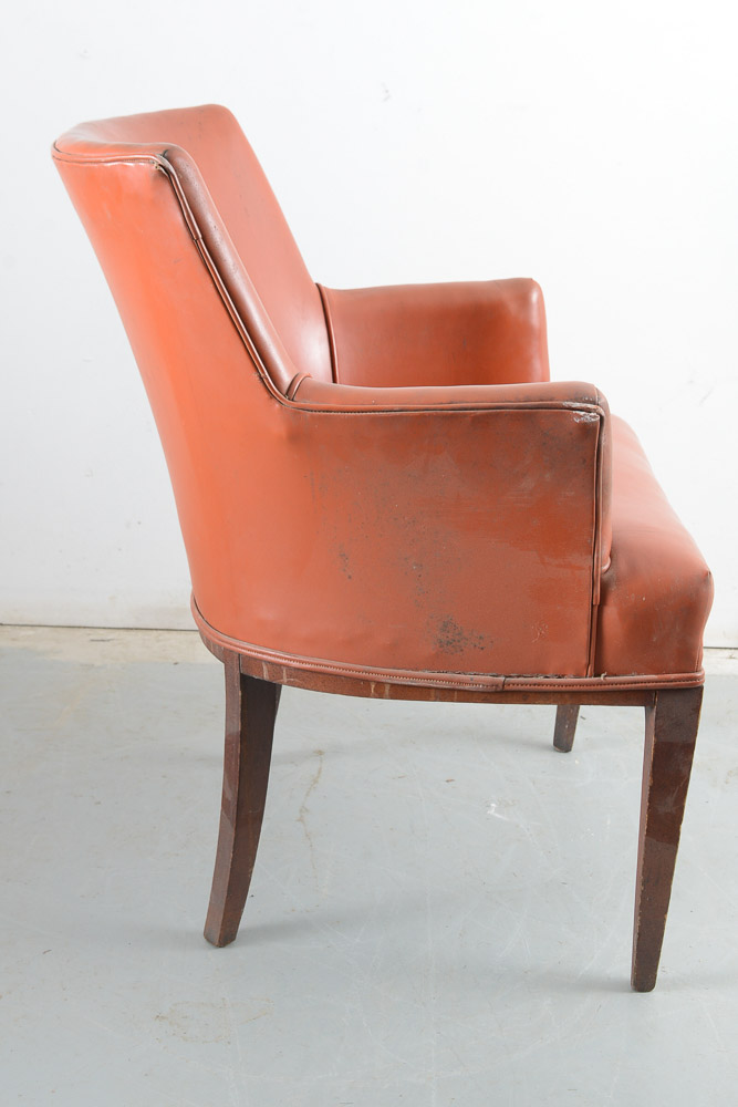 Collection of Orange Colored Chairs