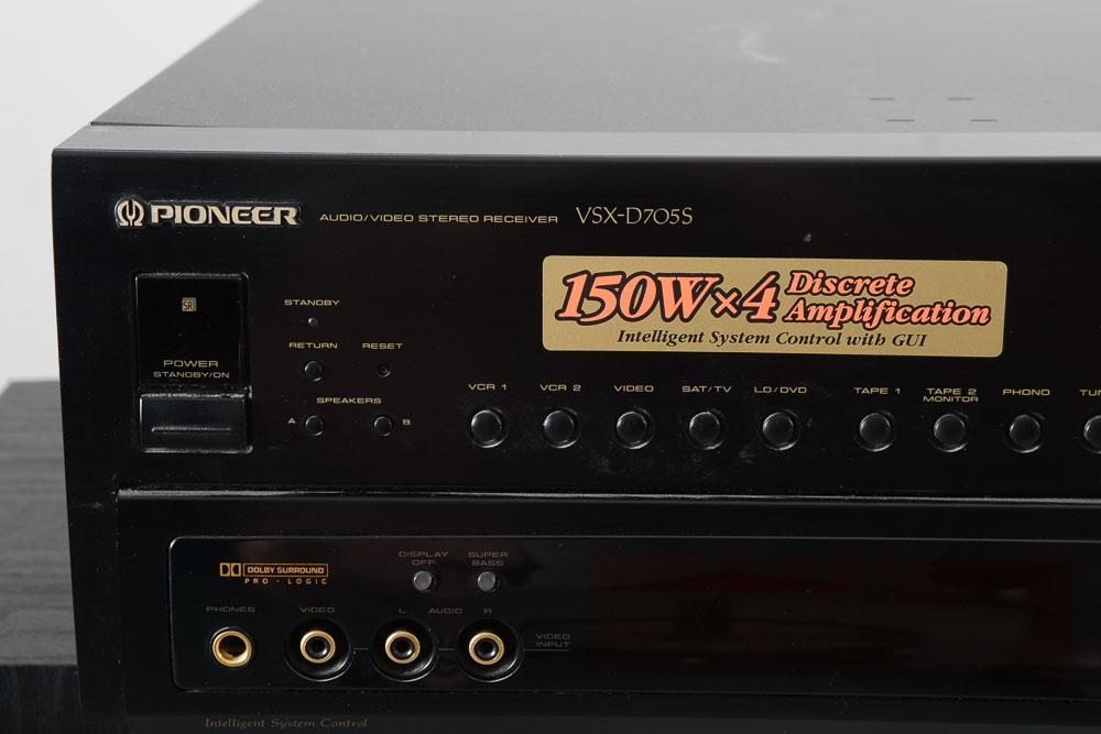Pioneer VSX-D705S Audio/Video Stereo Receiver