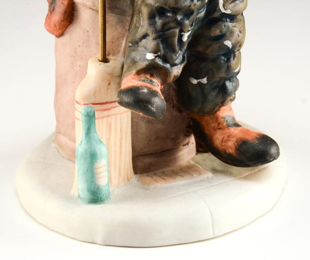 Emmett Kelly Circus Collection Clown Figurine, "Wall Street"