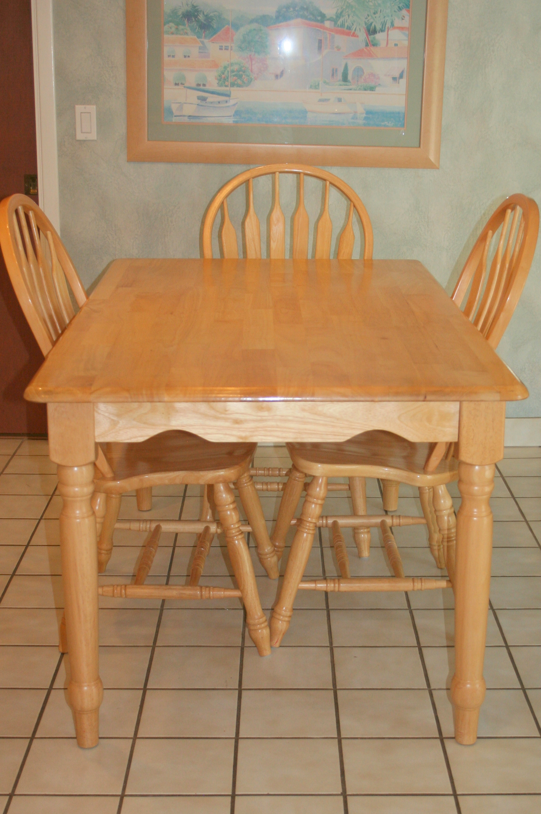 Maple Dinette Set