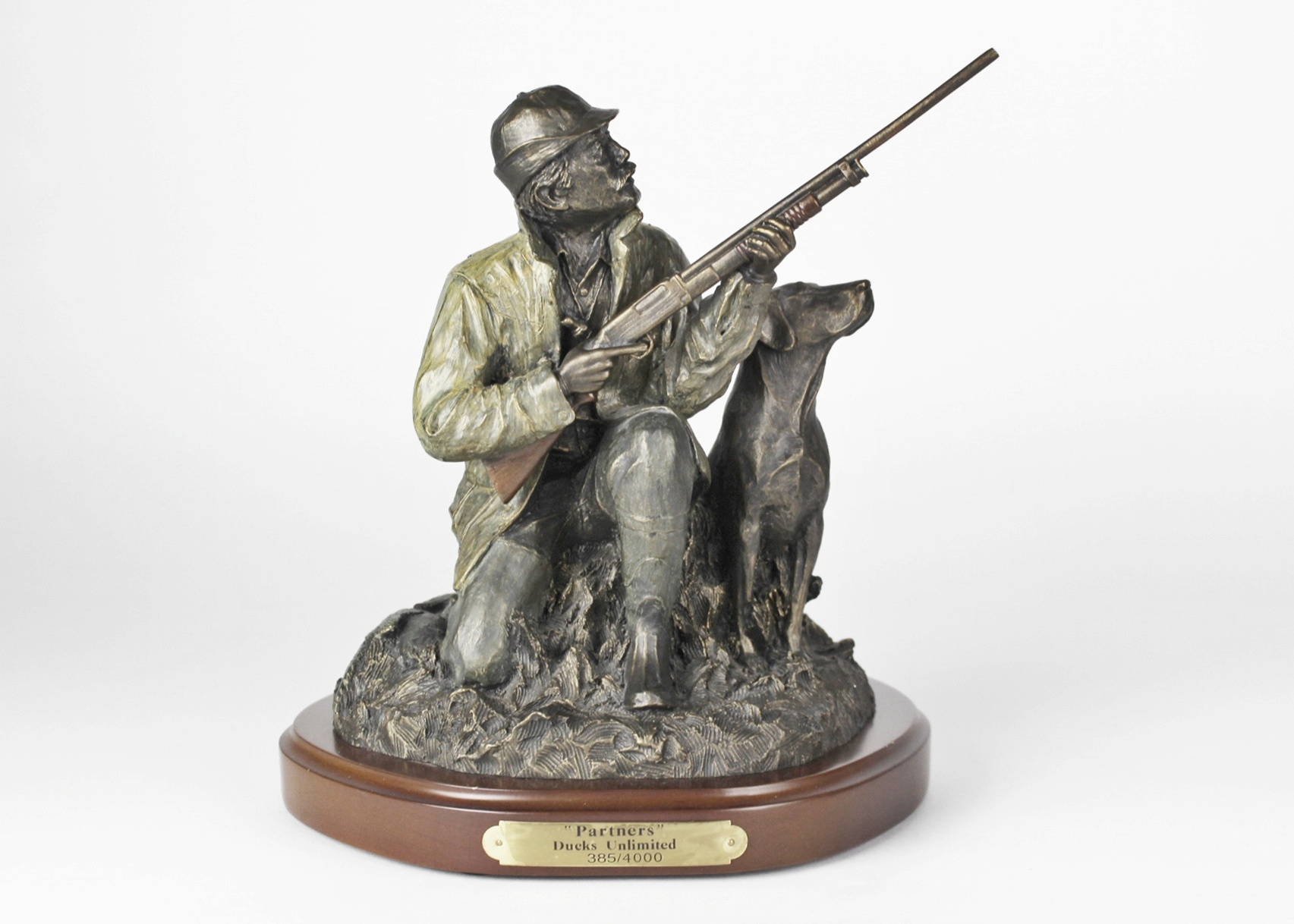 Ducks Unlimited "Partners" Bronze Statue 385/4000