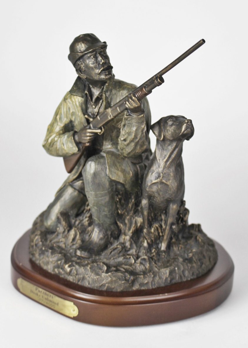 Ducks Unlimited "Partners" Bronze Statue 385/4000