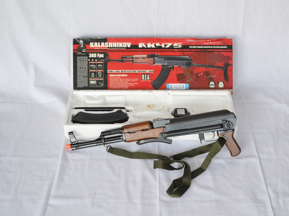 Kalashnikov AK47S Semi & Full Auto Electric Softair Gun