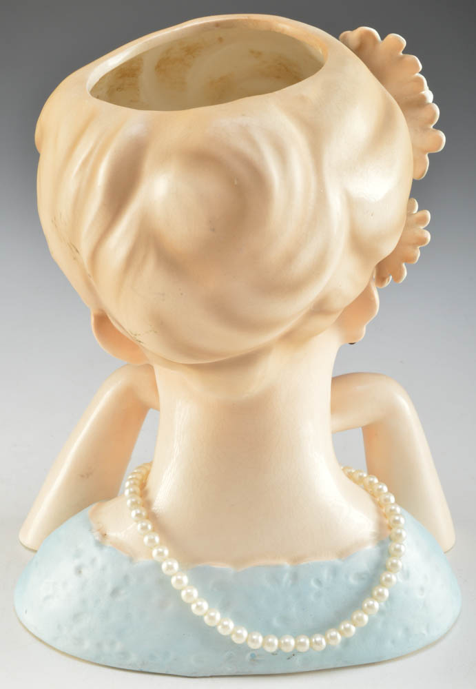 1961 Inarco Figural Lady Head Vase