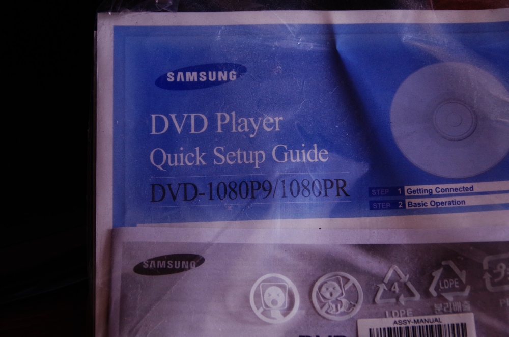 Dynex TV with VCR and Stand