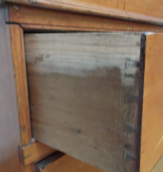 Early 19th Century Pine Mule Chest