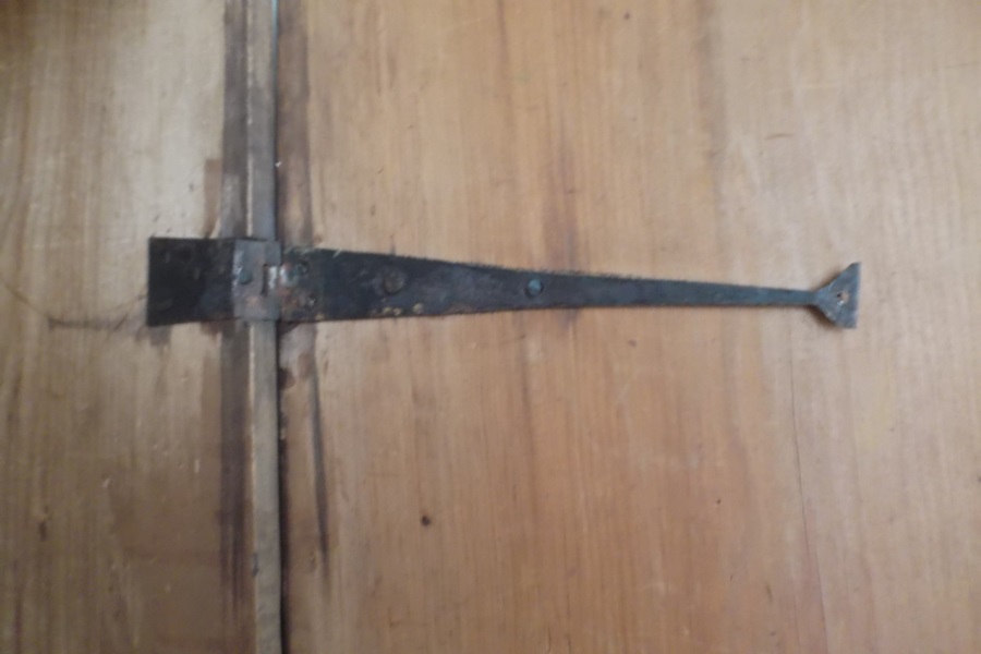 Early 19th Century Pine Mule Chest