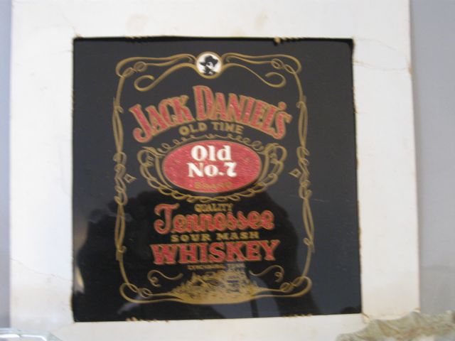 Jack Daniels Mirror, Various Shot Glasses and Ash Receivers