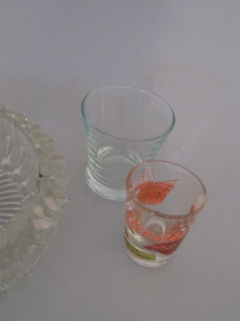 Jack Daniels Mirror, Various Shot Glasses and Ash Receivers