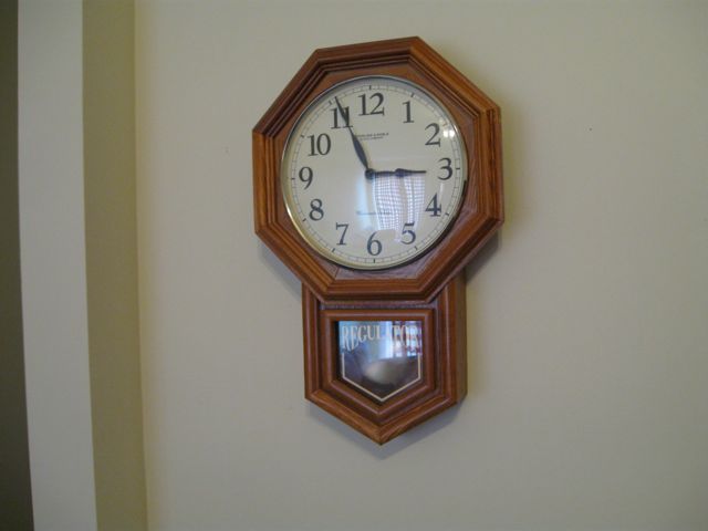 Sterling and Noble Regulator Wall Clock