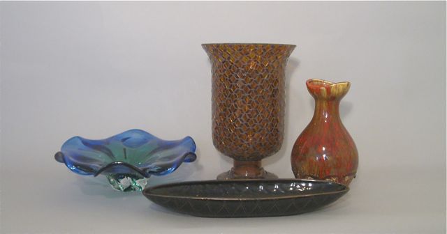 Mid Modern Glass and Ceramics