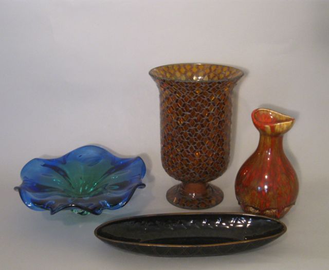Mid Modern Glass and Ceramics