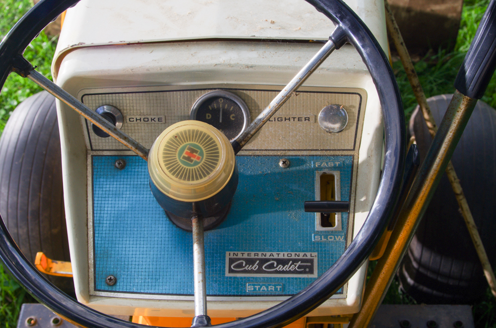 Cub Cadet 104 Garden Tractor with Mowing Deck and Accessories