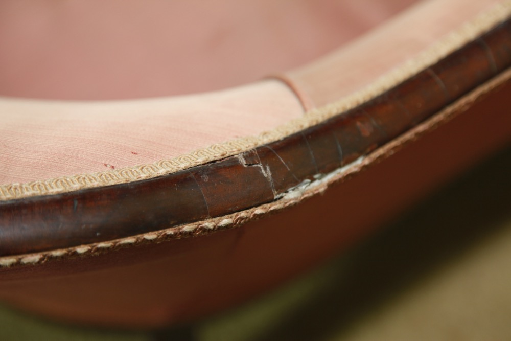 Victorian Rosewood Parlor Sofa and Chair