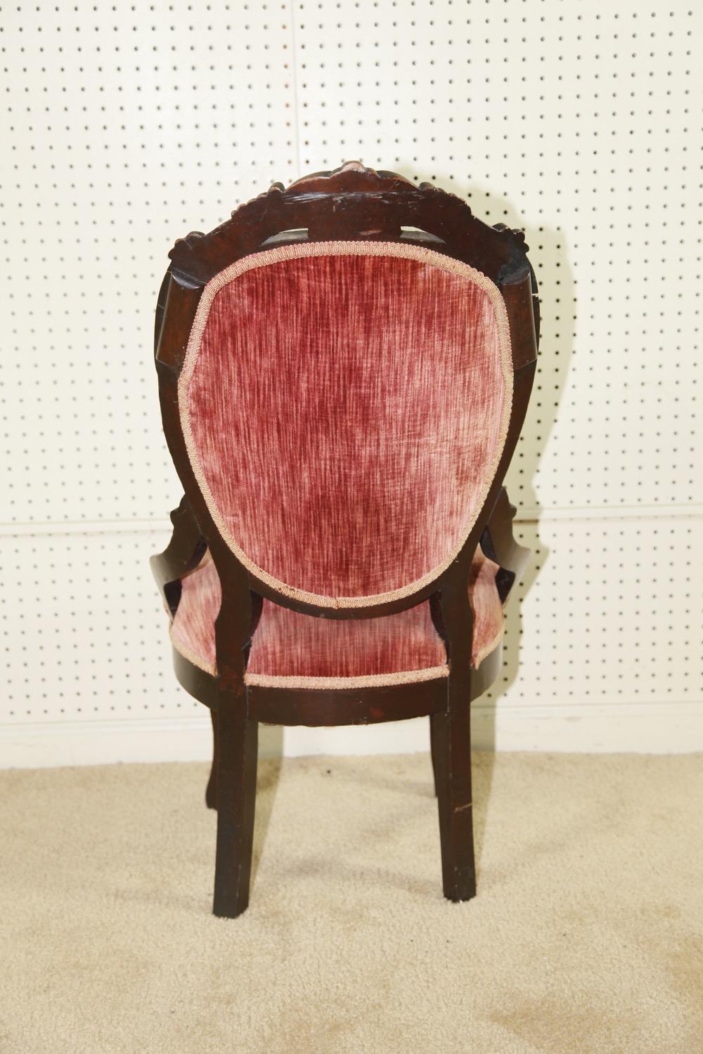 Victorian Rosewood Parlor Sofa and Chair