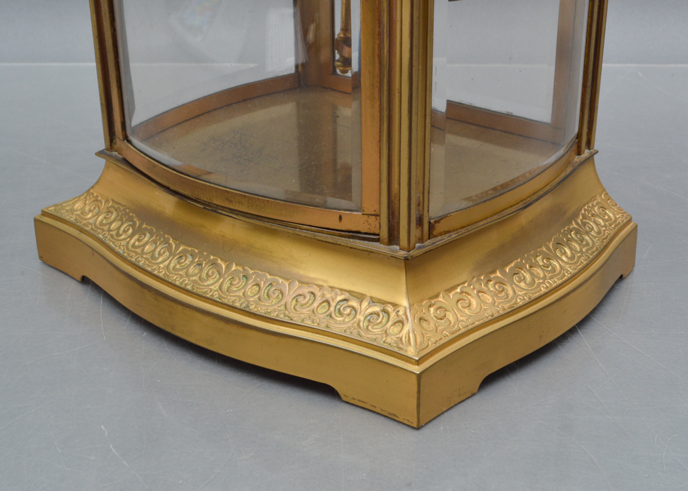 Antique Ansonia Crystal Regulator Clock