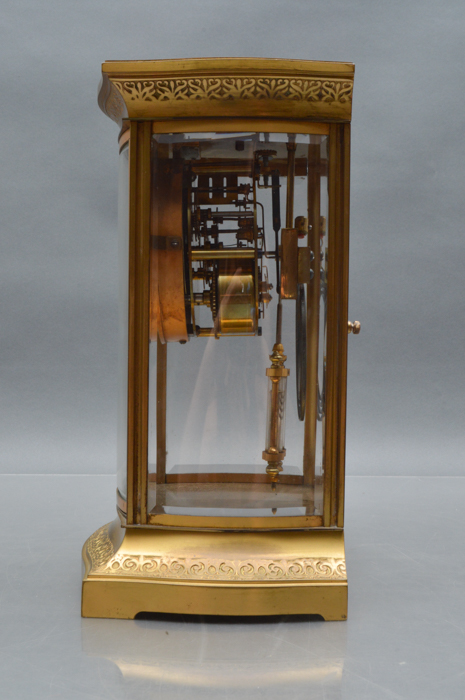 Antique Ansonia Crystal Regulator Clock