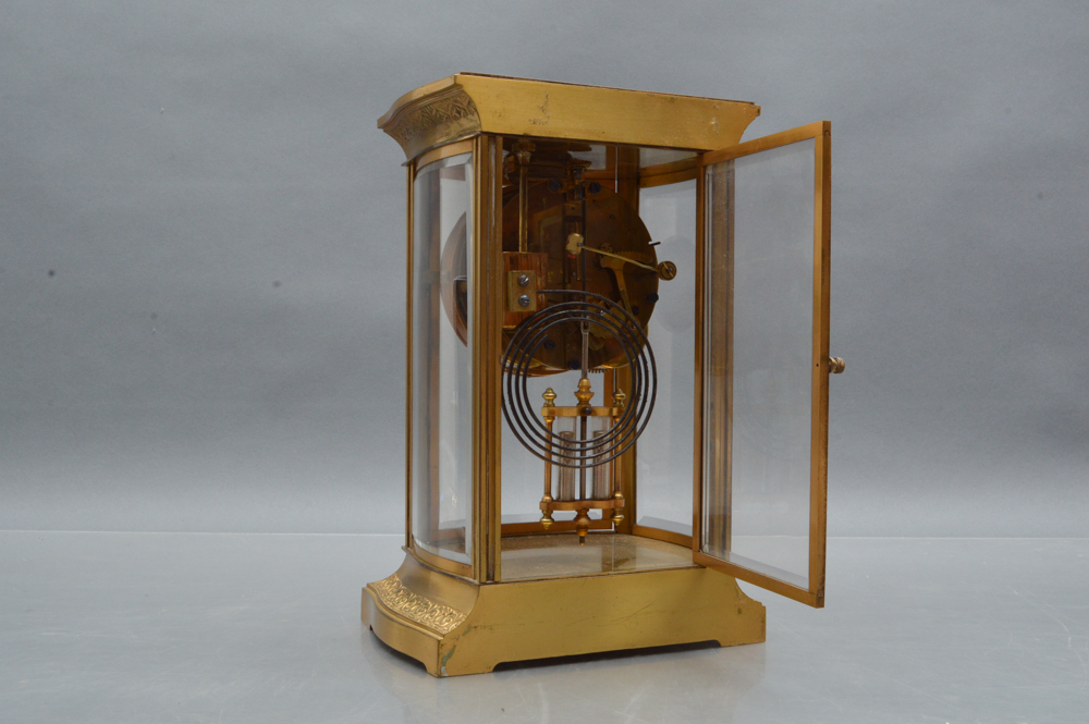 Antique Ansonia Crystal Regulator Clock
