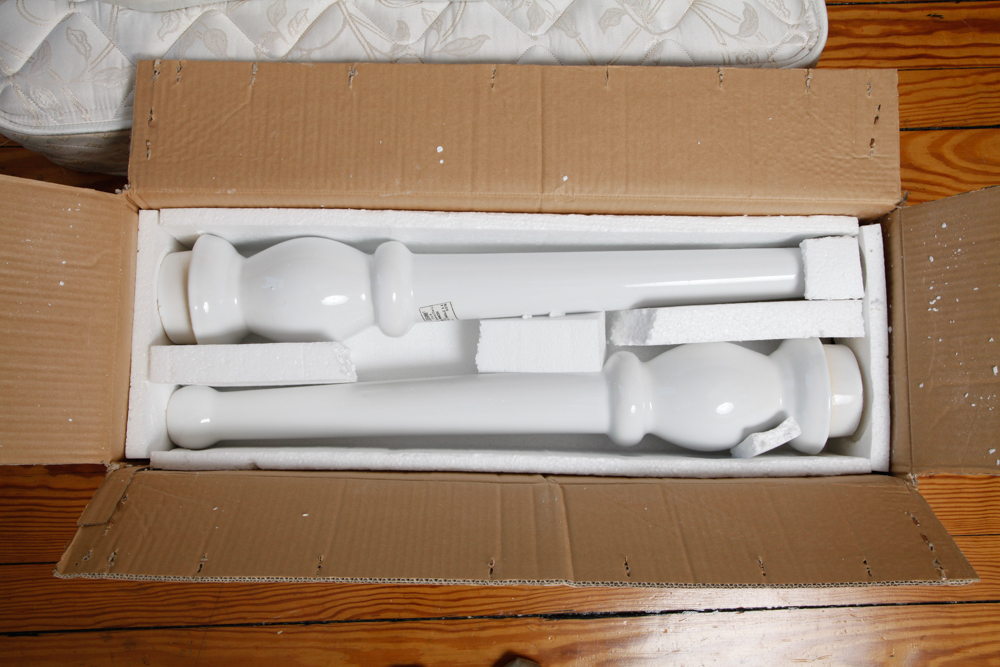 A Waterworks "Belle Epoque" French Porcelain Sink