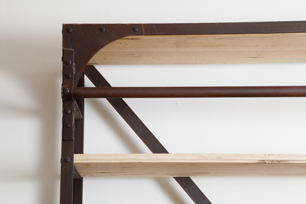 Restoration Hardware Industrial Triple Shelving Unit