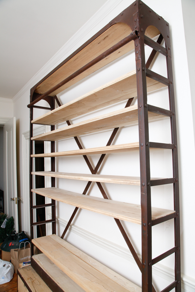 Restoration Hardware Industrial Triple Shelving Unit