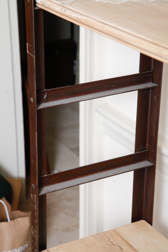 Restoration Hardware Industrial Triple Shelving Unit