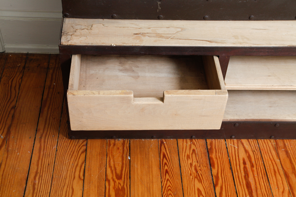 Restoration Hardware Industrial Triple Shelving Unit