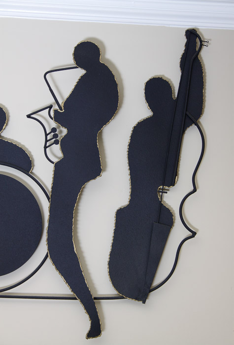 Jazz Band Metal Wall Art