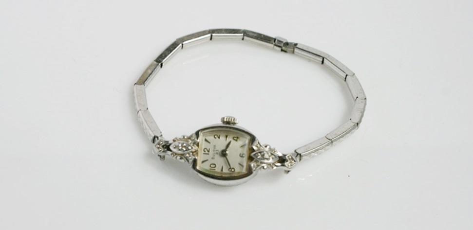 Women's Vintage Bulova Diamond Watch