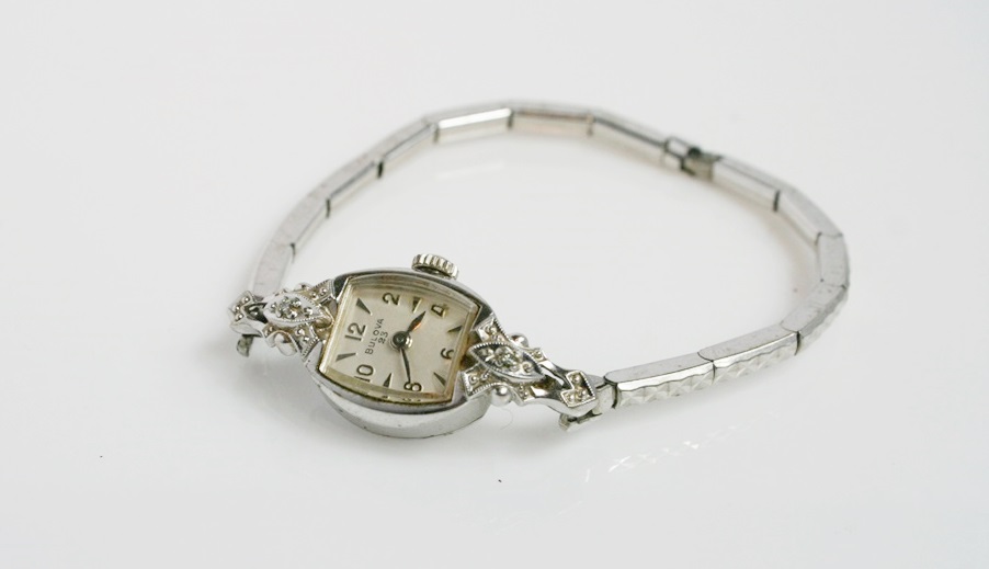 Women's Vintage Bulova Diamond Watch
