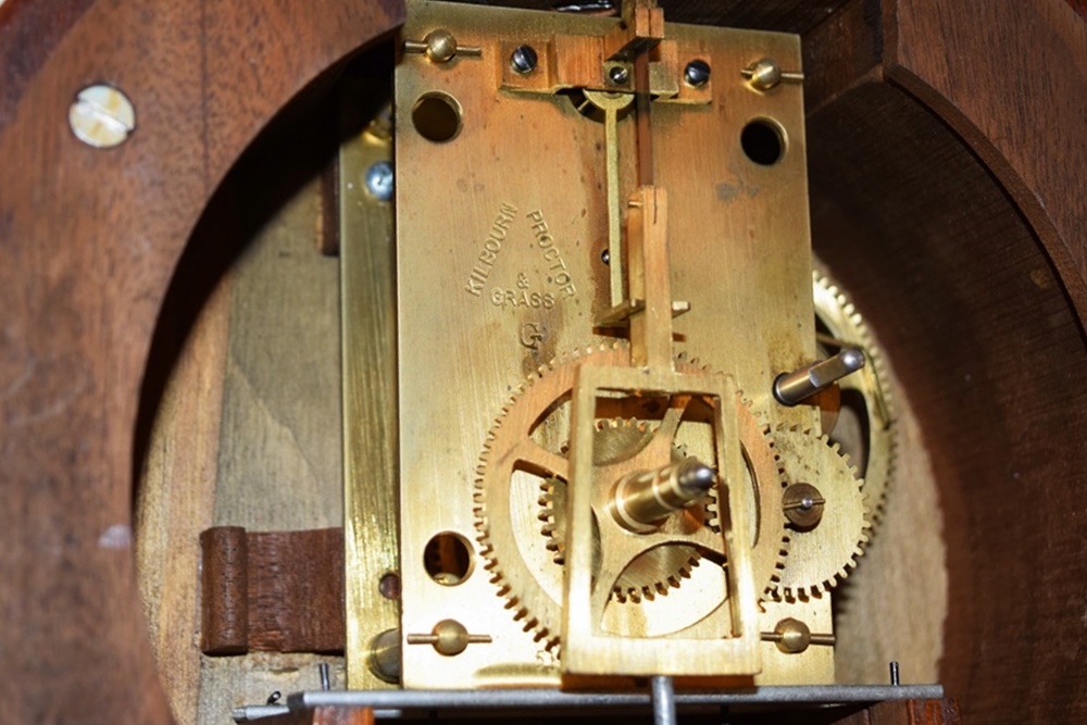 L. Curtis Girandole Banjo Clock by Ted Burleigh, Jr.