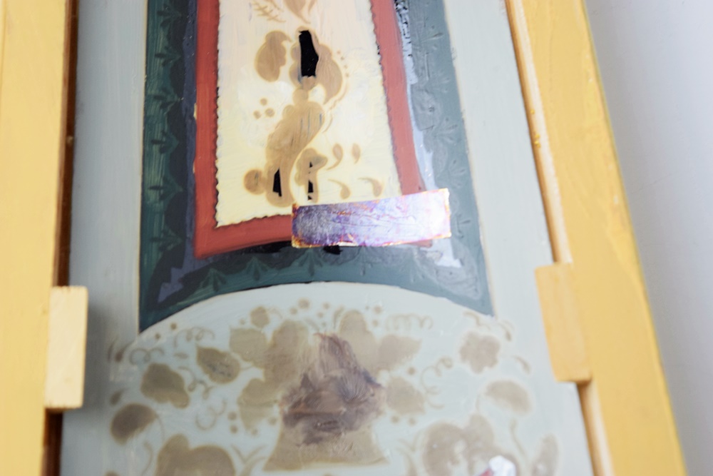 L. Curtis Girandole Banjo Clock by Ted Burleigh, Jr.