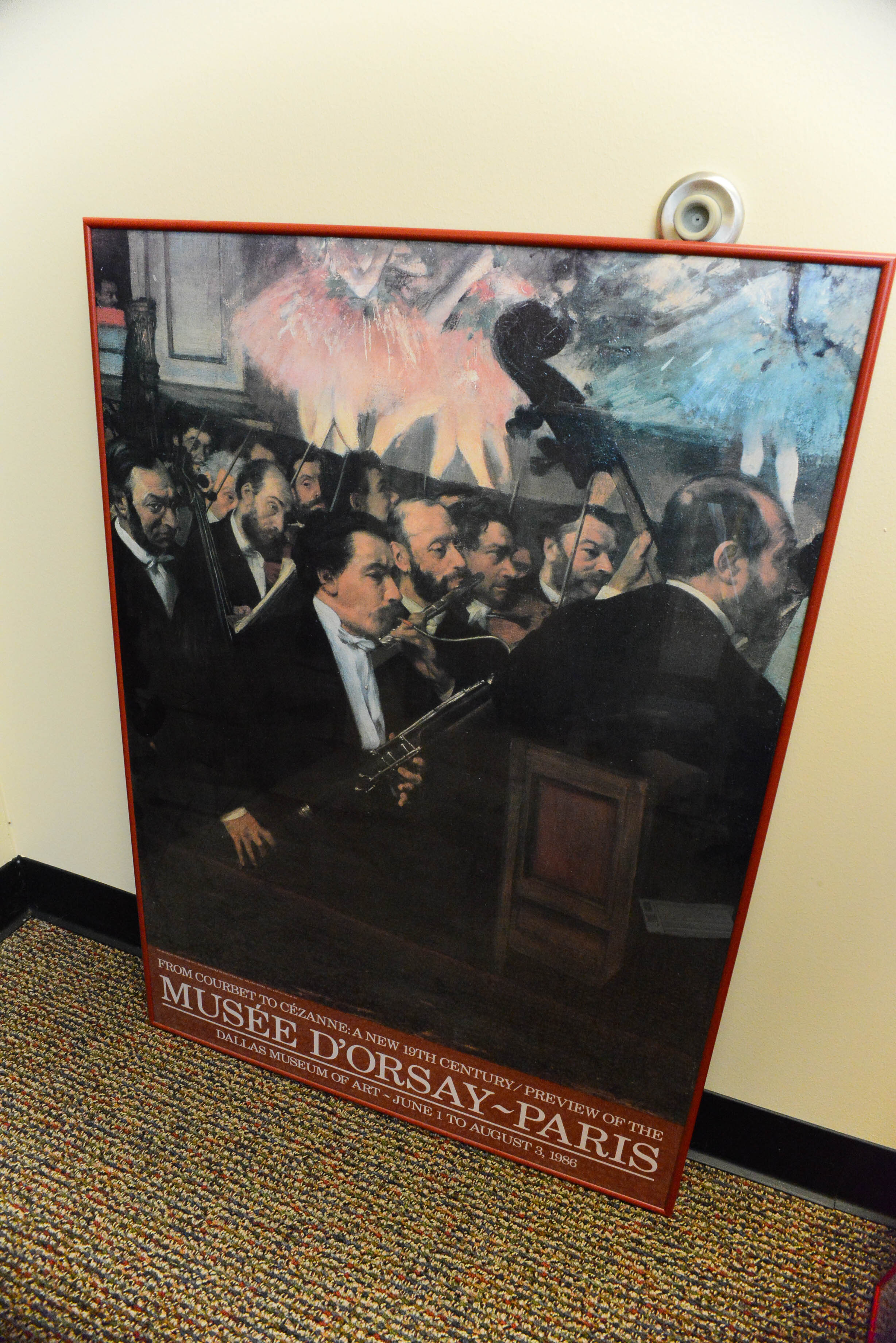 Large Musee D'orsay Poster