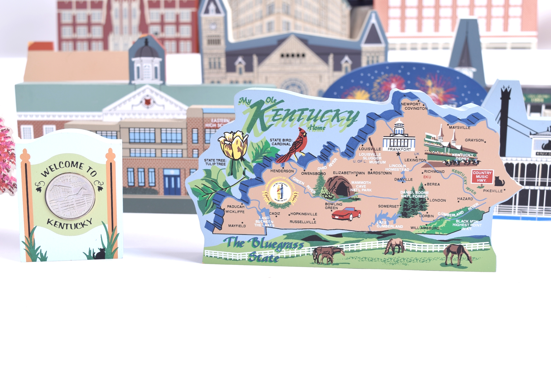 Vintage Louisville Cat's Meow Village