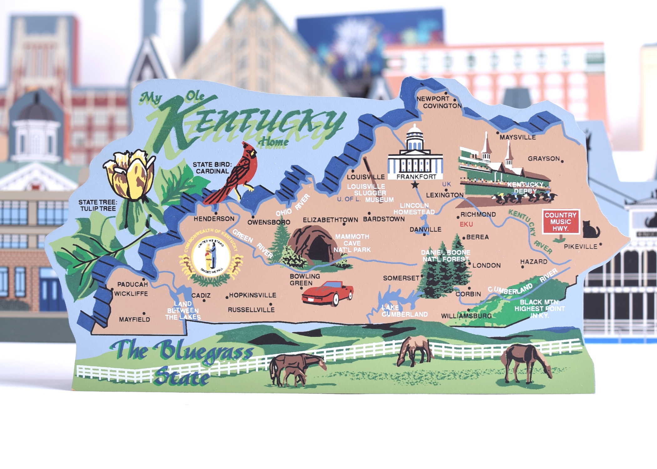 Vintage Louisville Cat's Meow Village