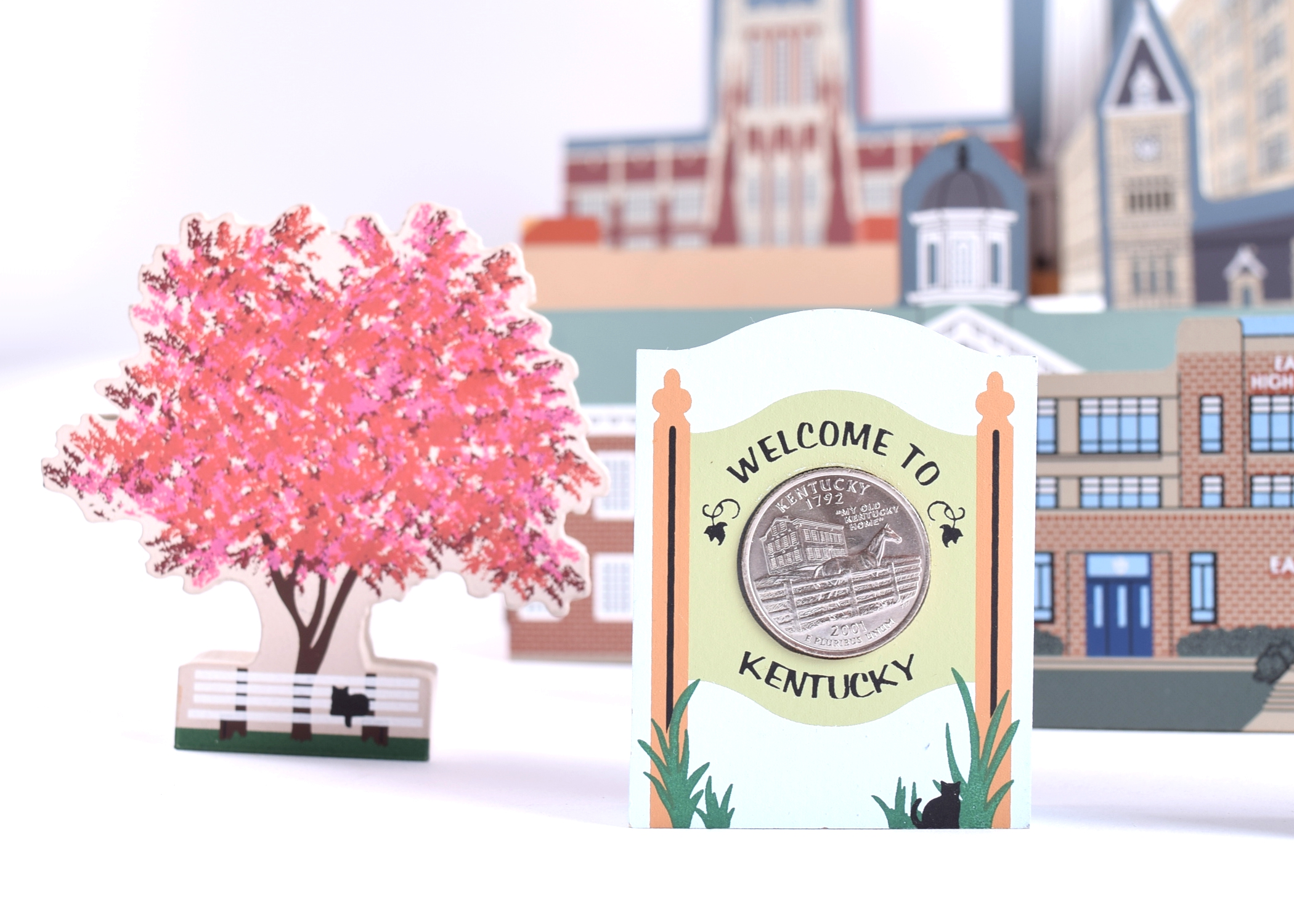 Vintage Louisville Cat's Meow Village