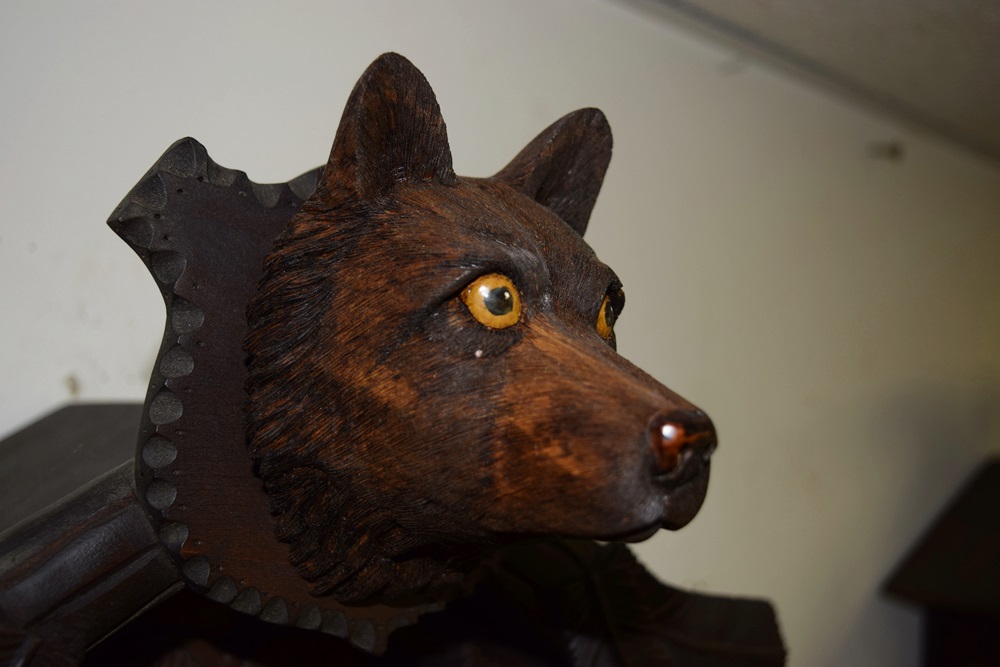 Rare Made in Germany for Sears "Bear" Cuckoo-Quail Clock