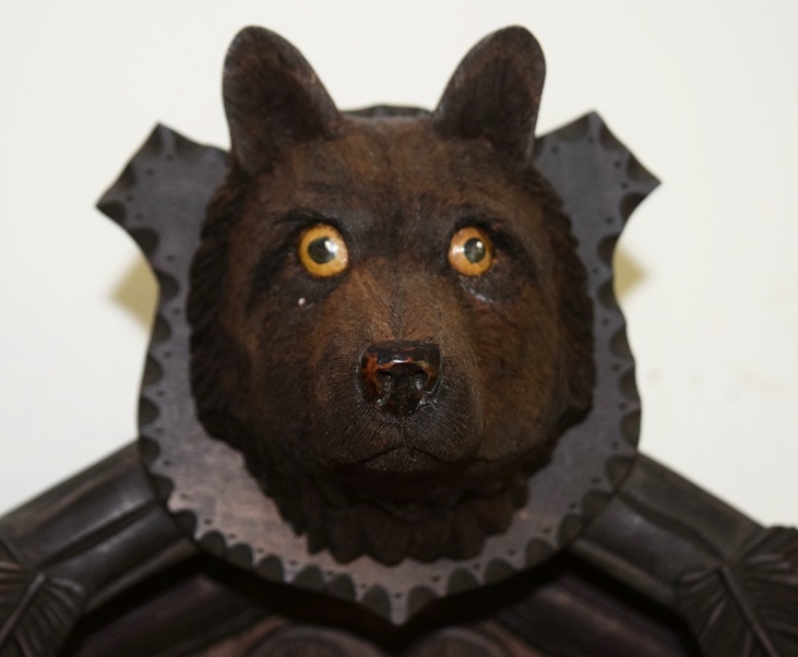 Rare Made in Germany for Sears "Bear" Cuckoo-Quail Clock