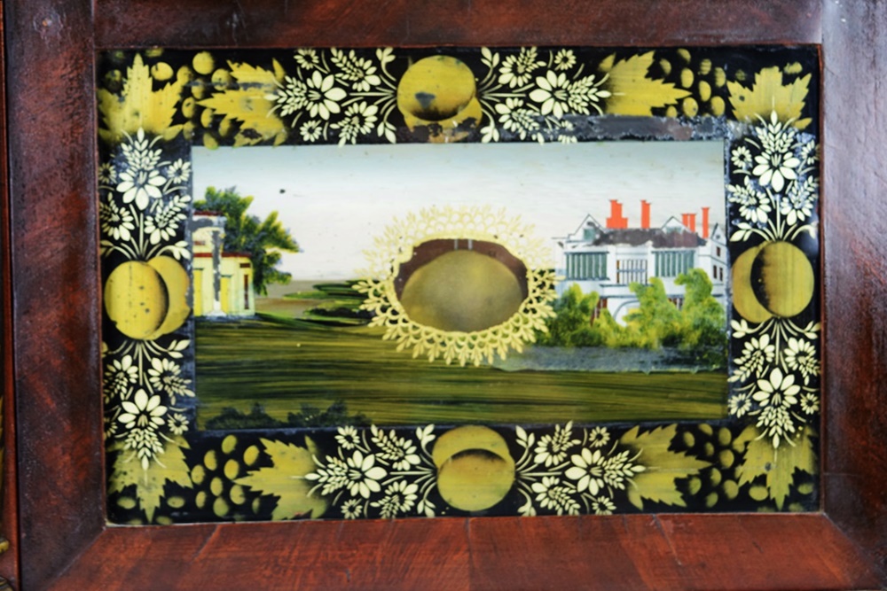 A Circa 1830 Seth Thomas "Pillar and Splat" Shelf Clock