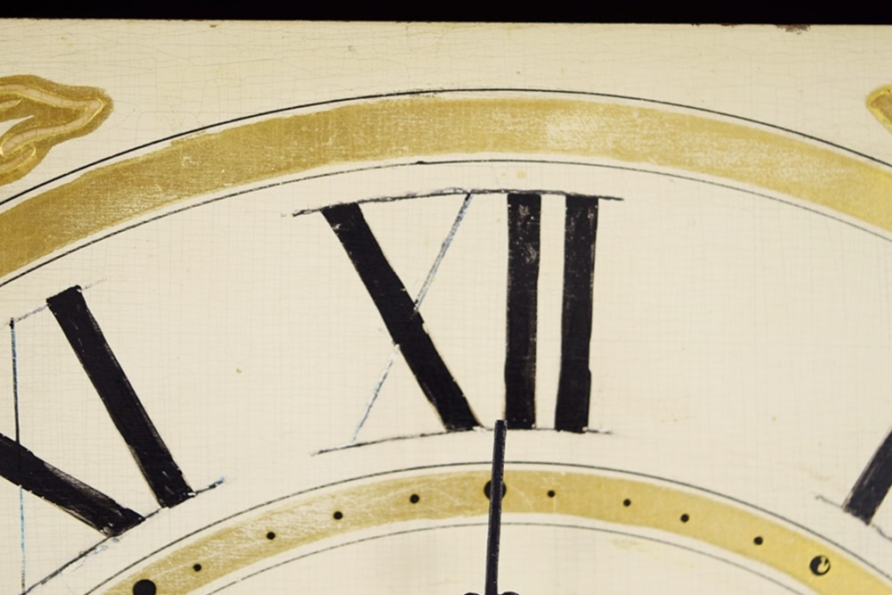 A Circa 1830 Seth Thomas "Pillar and Splat" Shelf Clock